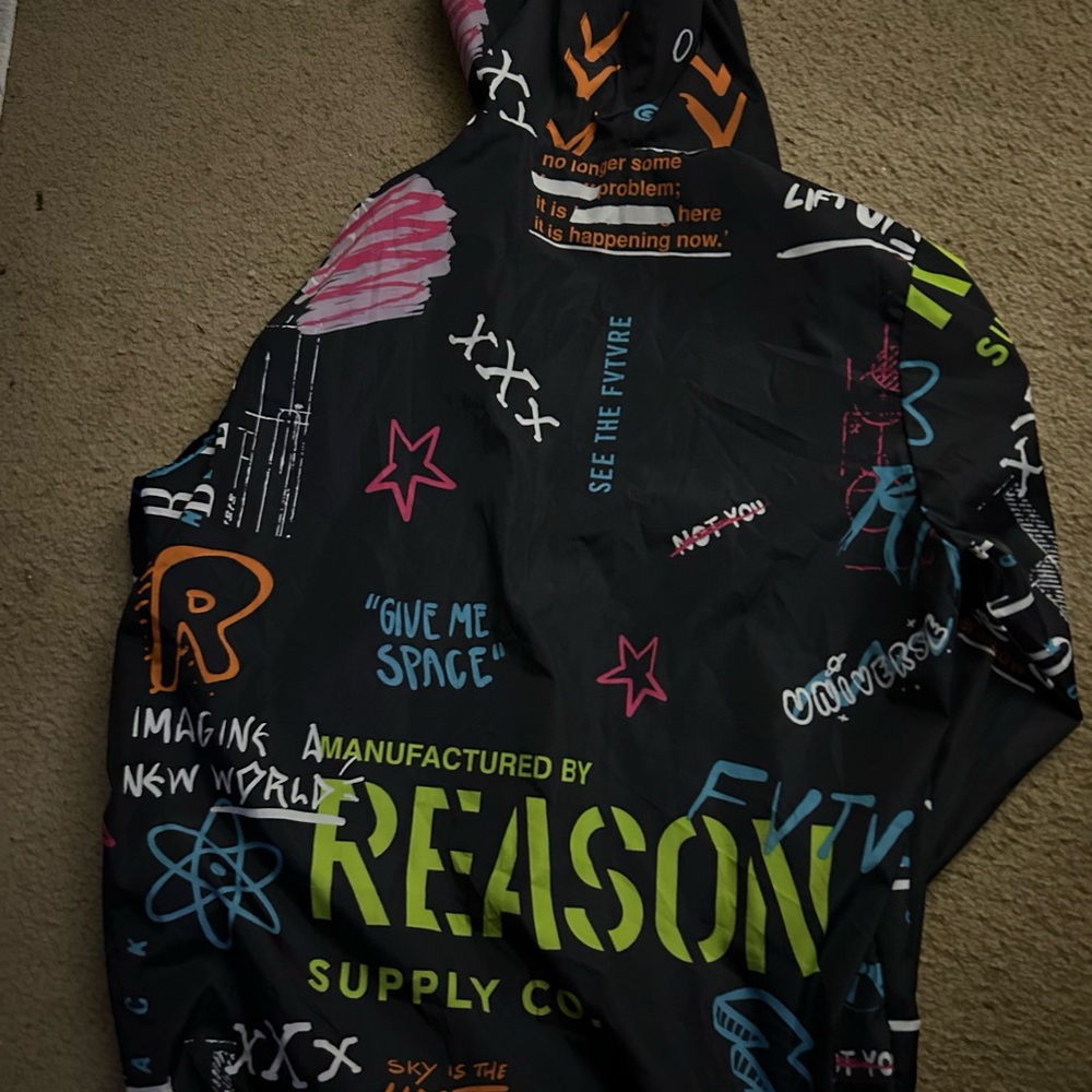Reason Black Mesh Jacket - Picture 3 of 3